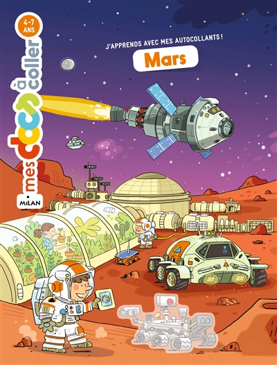 Mars : autocollants