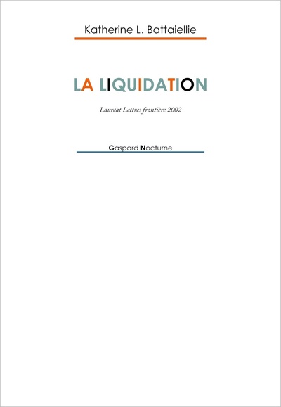 La liquidation