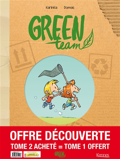 Green team : offre découverte : tome 2 acheté = tome 1 offert