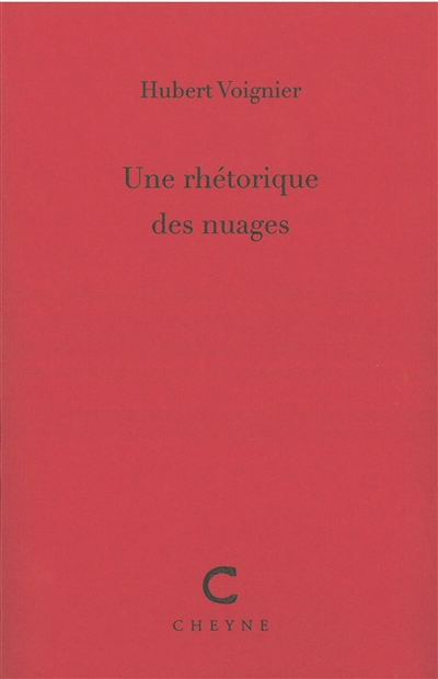 Une rhétorique des nuages