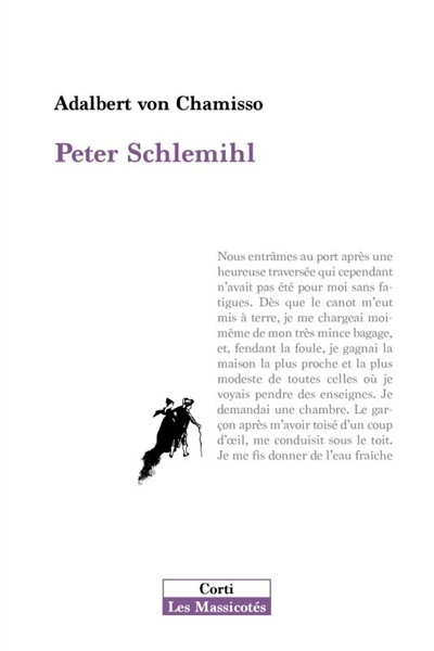 Peter Schlemihl. L’ombre et la vitesse