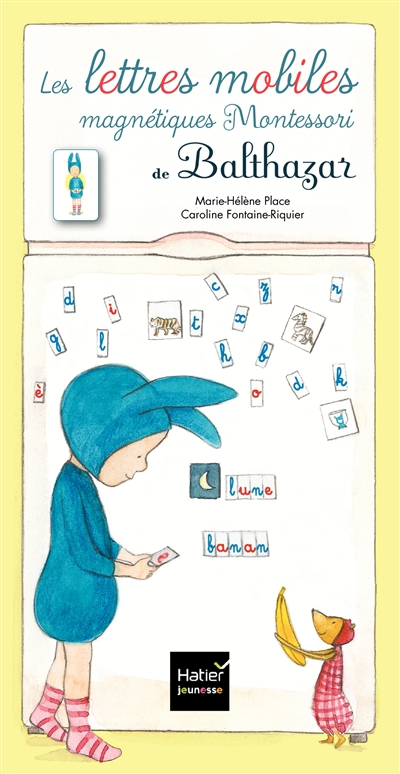 Les lettres mobiles magnétiques Montessori de Balthazar