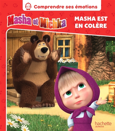 Masha et Michka. Masha est en colère