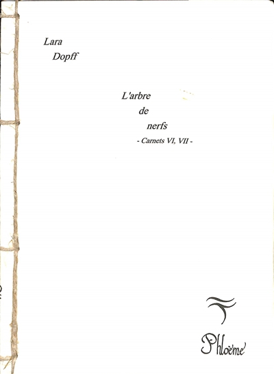L’arbre de nerfs. Carnets VI, VII